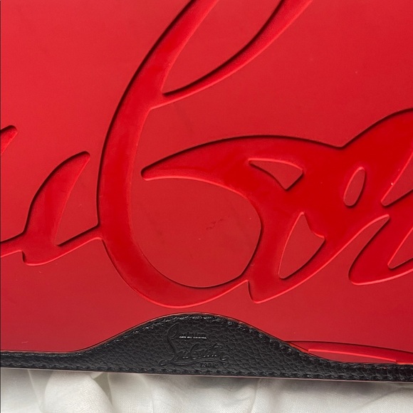 Christian Louboutin Black Tote with Red Accents - Picture 6 of 12